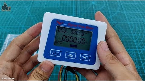 FLCD2-T3 | Digital Flow Meter Water Flowmeter Temperature Time Record LCD controller