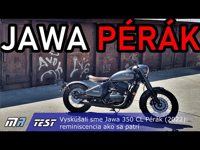 Vyskúšali sme Jawa 350 CL Pérák (2022) - reminiscencia ako sa patrí -  motoride.sk - YouTube