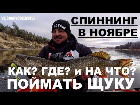 Щука поздней осени. Где? Когда? и на Что?