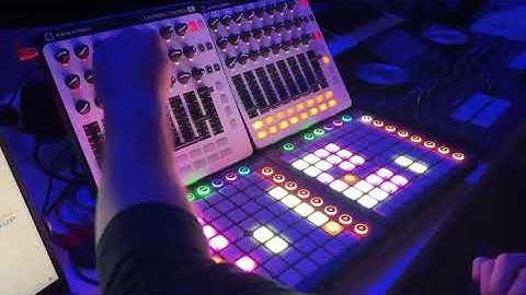 Improvisation #4 Live Melodic Techno with Launch control XL Mk2 + Launchpad Mk2 + Ableton Live