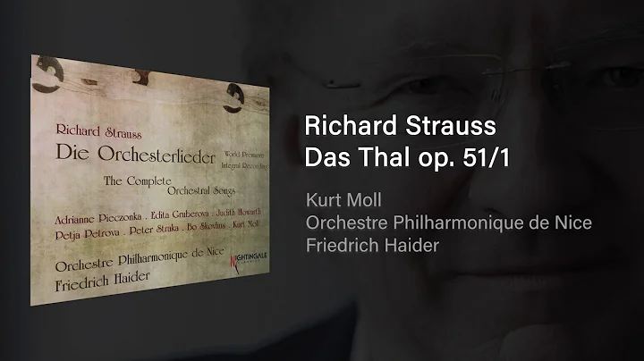 Richard Strauss: "Das Thal" op.51/1