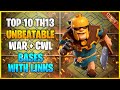 *Best* Top 10 Th13 Anti 3 Star War Bases | Unbeatable Th13 War Bases 2021 | Best TH13 Base Layout |