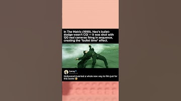 The Matrix’s Bullet Time Wasn’t CGI 🤯