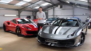 In this video we discuss the many different options and ways which to
spec a ferrari 488 pista. explore of exterior & interior optio...