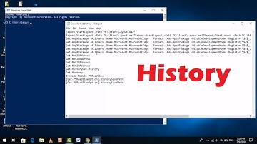 How to Get PowerShell Command History in Windows 10