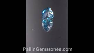 Royal Blue Zircon From Cambodia