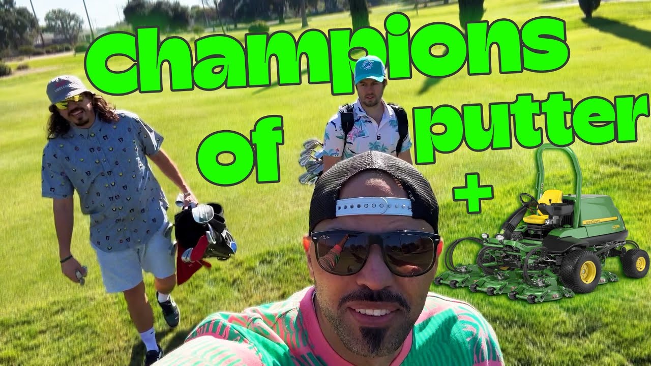 Intense Putter Showdown: 1v1v1 Par 3 Challenge Putters Only! Who Takes Home the John Deere Prize?