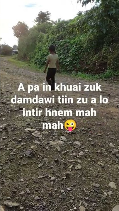 khuai in a zuk nasa lutuk a, a Pa in damdawi atan tiin Zu no 2 a intir..  tha khawp mai