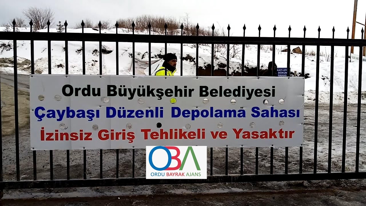 İlküvez Göksu yaylasında çöp eylemi  /OBA AJANS-28.01.2020