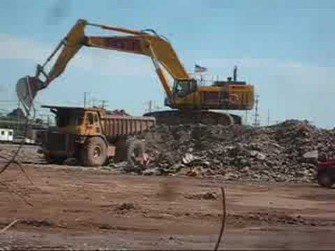Komatsu 1250 loading Caterpillar 773b part 3 of 3