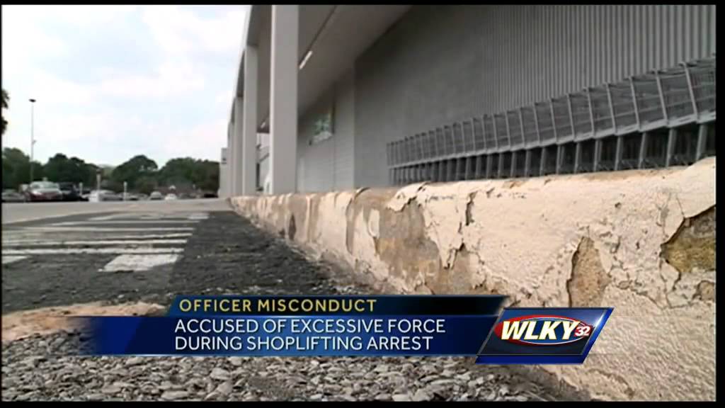 Police officer accused of using excessive force - YouTube