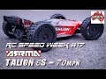 RC SPEED WEEK #17 - ARRMA Talion 2018 70mph with 20T pinion