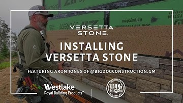 Exterior Installation: How-To Install Versetta Stone