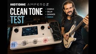 ¿Qué tan BIEN suena la Hotone Ampero 2? Clean Ambient + Overdrive Test