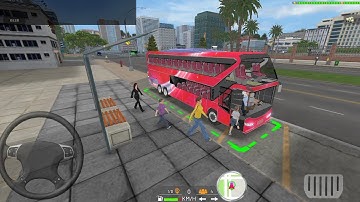 New City Bus Simulator 2025 - Tour Bus Offroad Simulator - Bus Game Android Gameplay