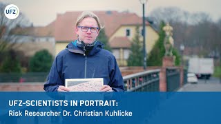 UFZ Risk Researcher Dr. Christian Kuhlicke in portrait