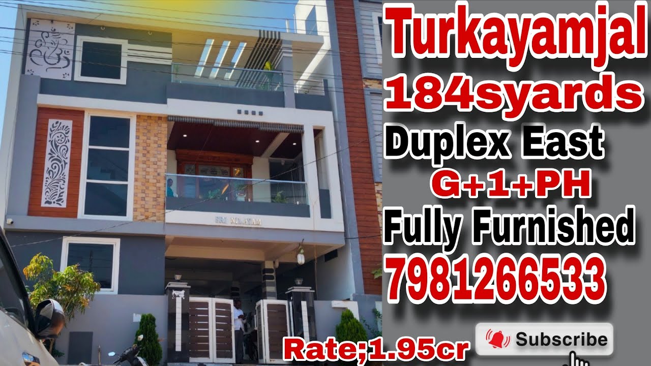 🔰TURKAYAMJAL 184SYARDS EAST FACE RATE;1.95cr 7981266533☎️ #youtube #trending #love #land #duplex  