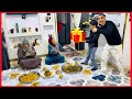طارق ابنى فاجأني ببداية السنة الجديدة بعزومة لمت الحبايب حوليا وابن الغالية جالي بمفاجأه اكبر😭