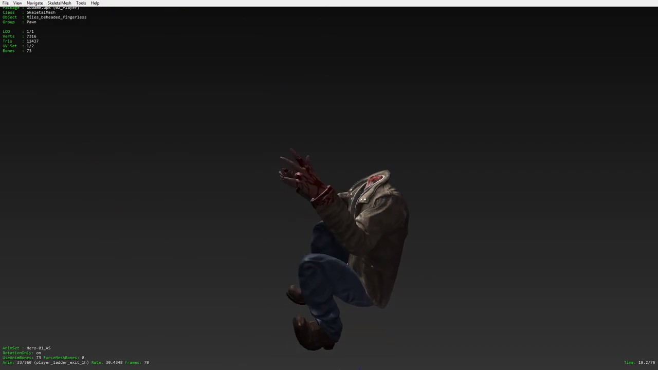 All Animations of Miles Upshur. Outlast