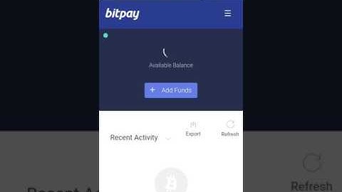 How to add bitcoins/funds to the bitpay card