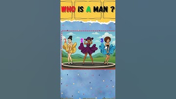 which of them is a man?👨🏼 #riddlechallenge #riddleoftheday #brainteasers #enigma #shorts