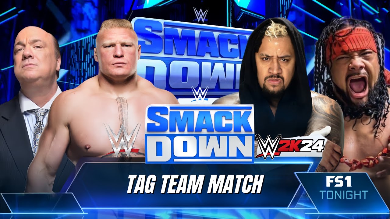 Brock Lesnar & Paul Heyman Vs The Bloodline | Tag Team Match | WWE