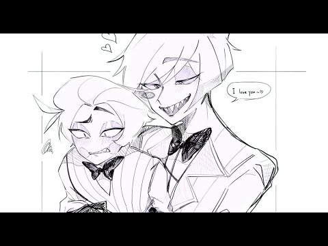 RadioApple📻🍎 Alastor messed up:]] 🗿✨ Alastor x Lucifer😋💖 Hazbin Hotel 🤩Gacha Nox