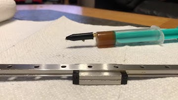 Lubing linear rails - now in 32 seconds