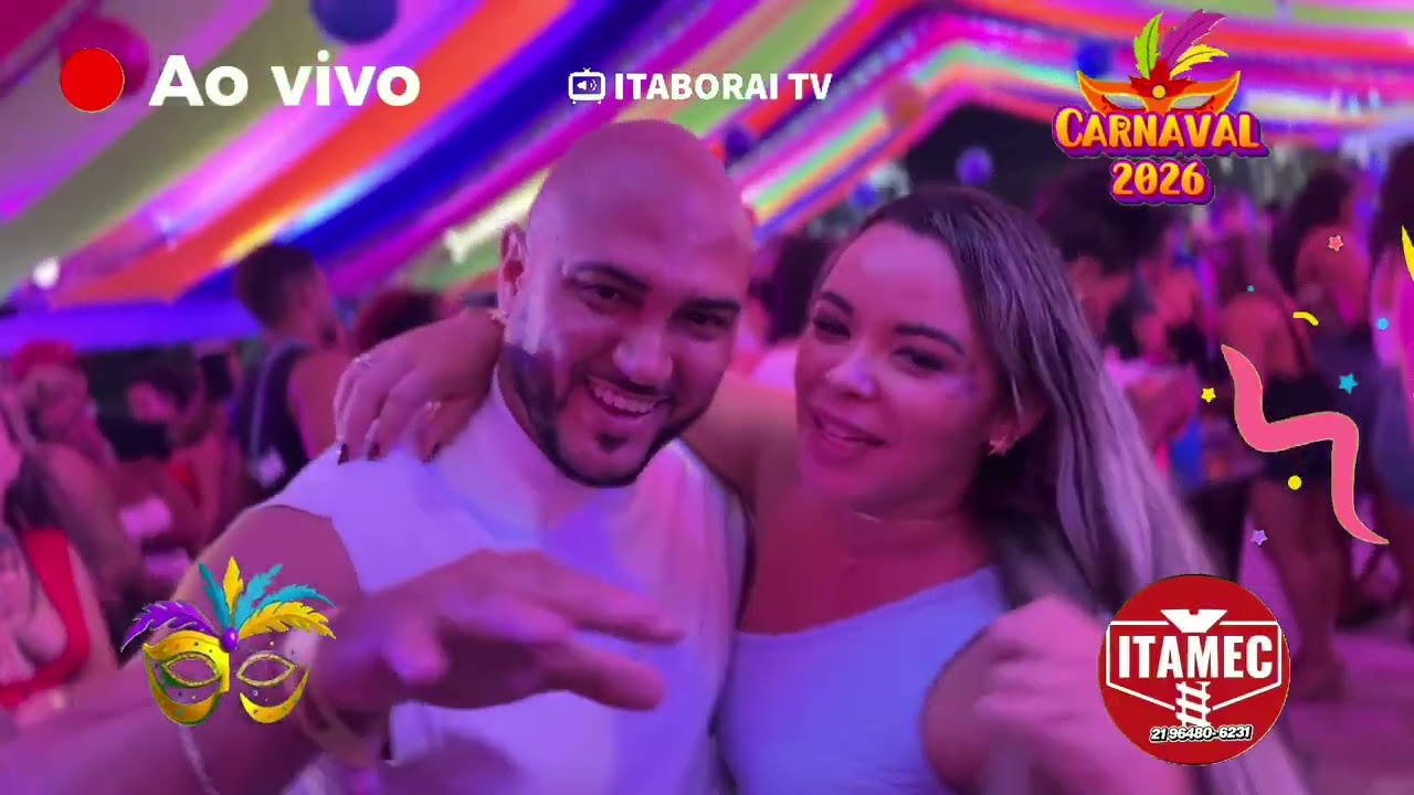 Camarote Ita folia 2026 com o Itaboraí TV 