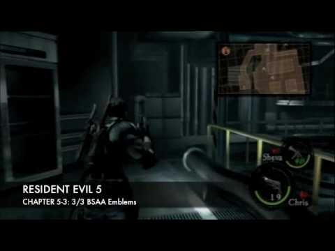 Resident Evil 5: 3/3 BSAA Emblems Chapter 5-3