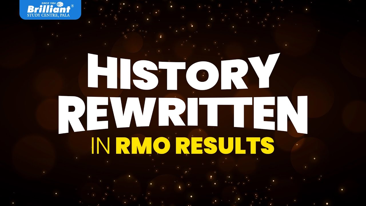 HISTORY REWRITTEN IN RMO RESULTS | BRILLIANT PALA