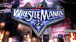 WWE WrestleMania 22 Graphics Pack 2022 - 2023