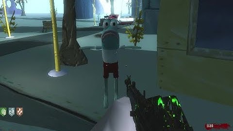 Another Spongebob Map on World at War Custom Zombies