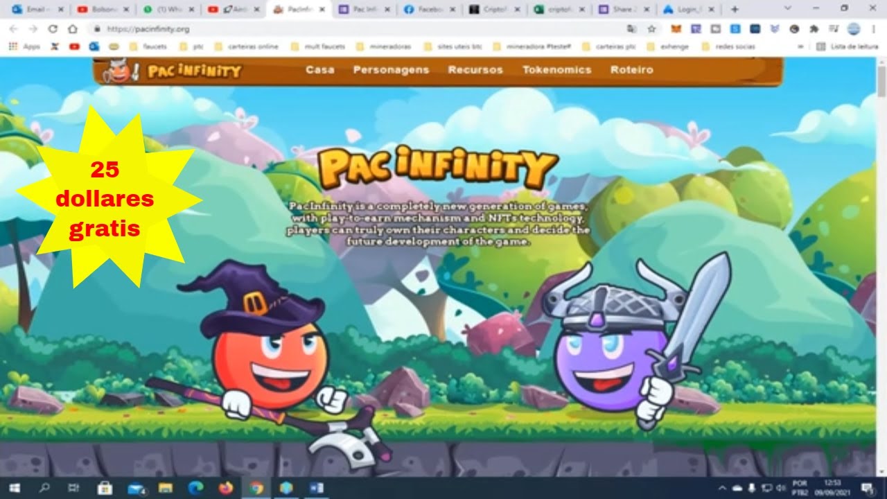 ganhe 25 dollares na campanha da Pac infinity ( forms ) - YouTube