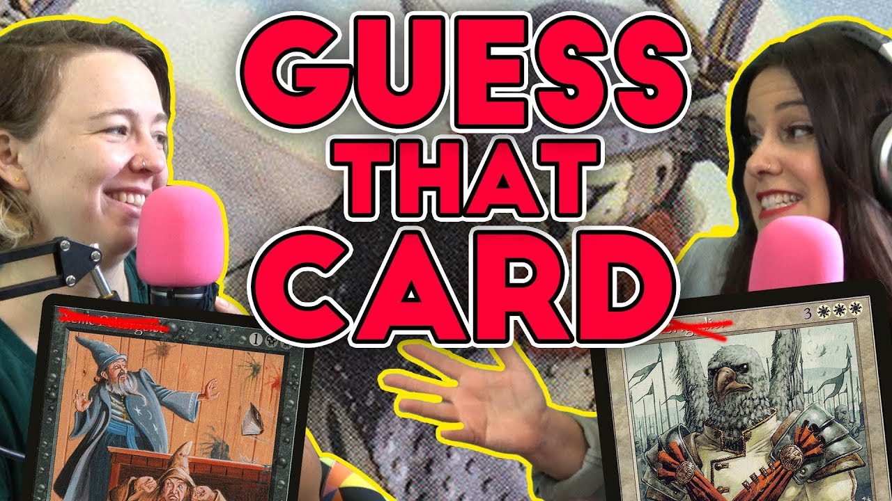 Guess That Card! Magic the Gathering Old Cards Guessed Wrong...or