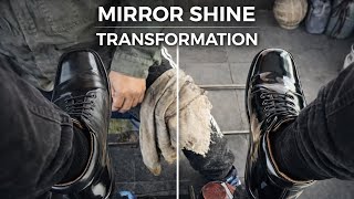 Asmr Street Shoeshine Deep Mirror Shine Real Sounds