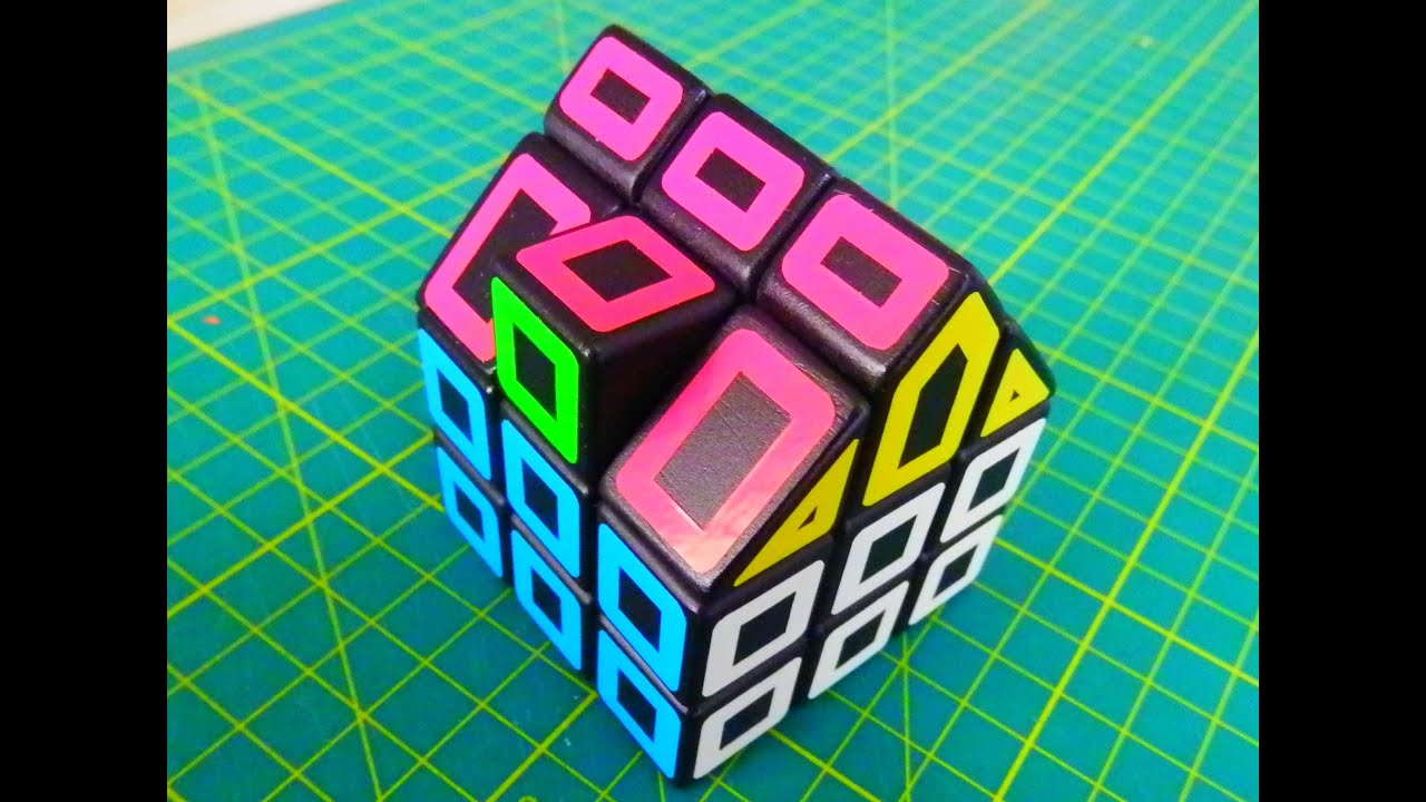 Como hacer un cubo rubik de 3x3