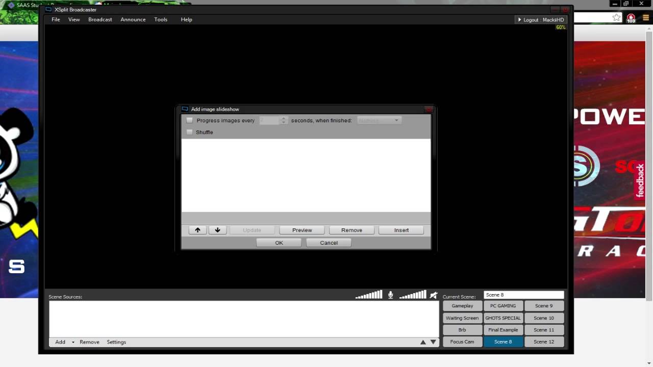 rolling twitch overlay - xsplit setup tutorial - youtube rolling twitch overlay - xsplit setup tutorial - youtube, Presentation templates