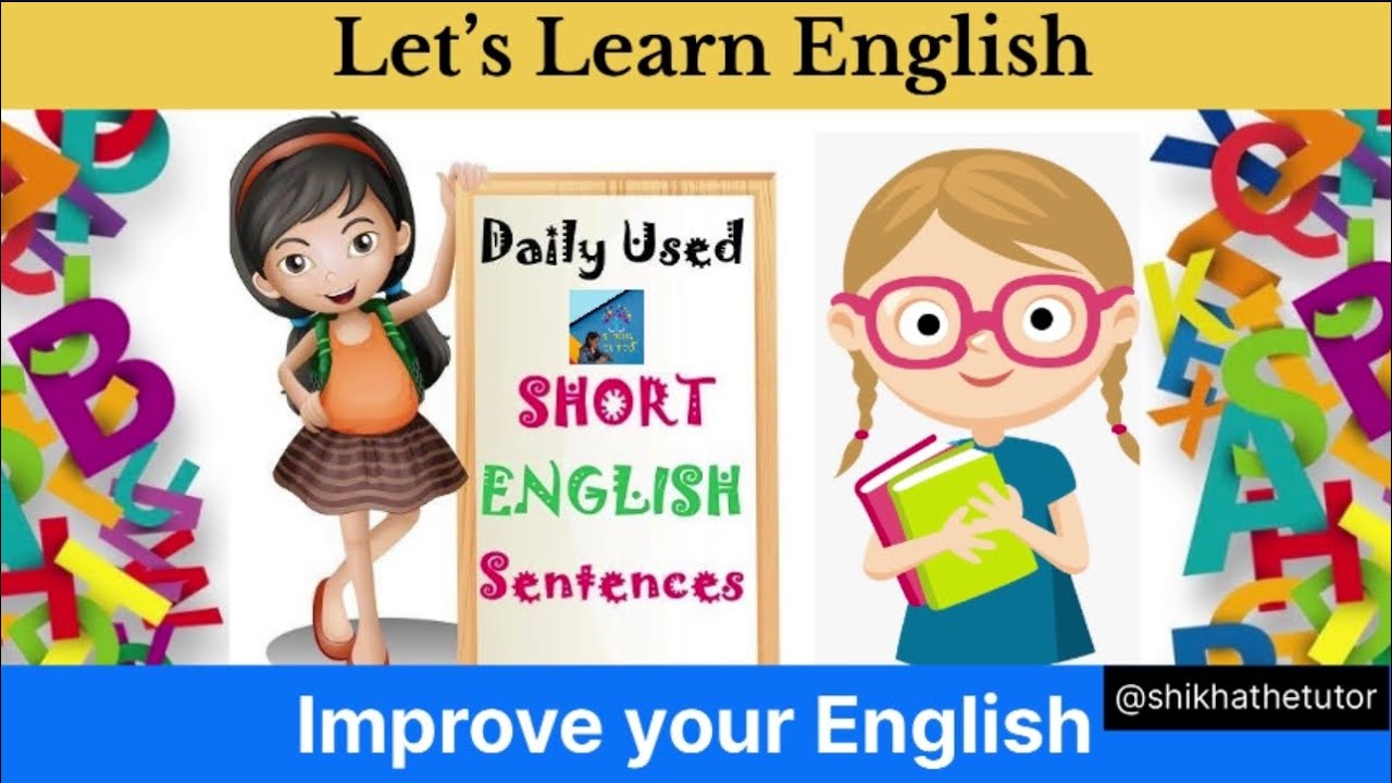 Daily used short English sentences 