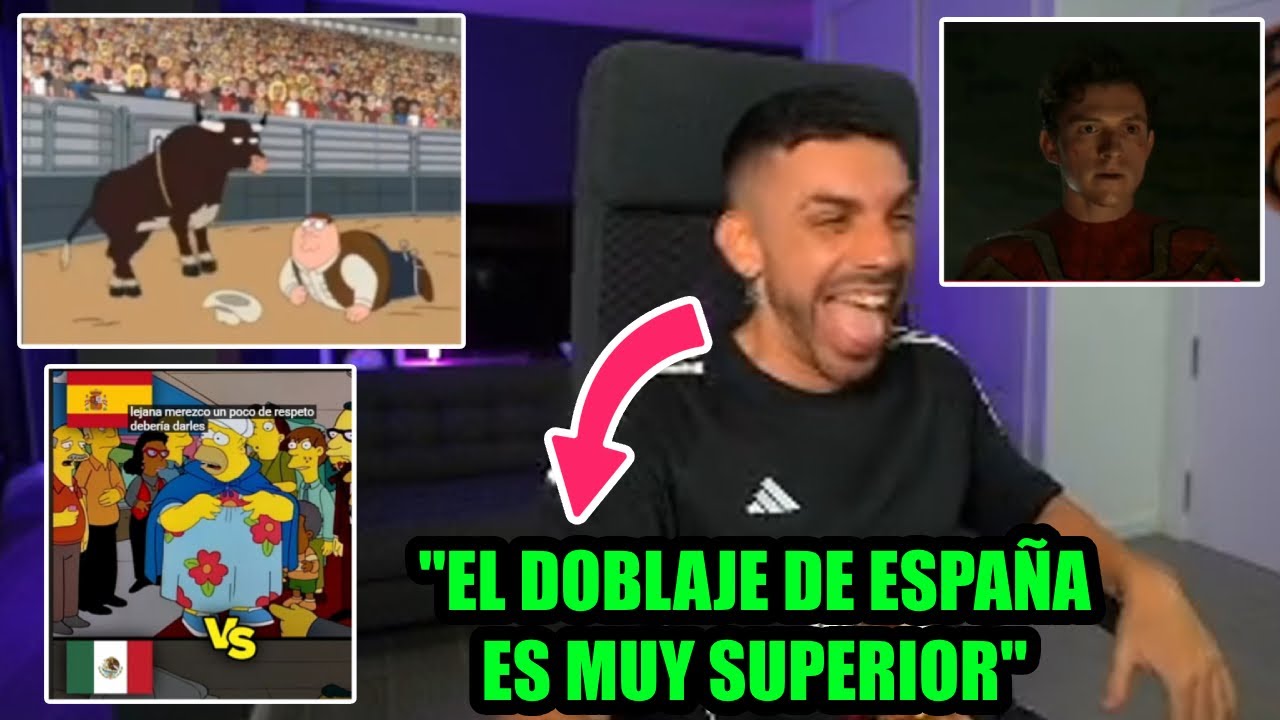 DjMaRiiO DICE QUE EL DOBLAJE DE ESPAÑA ES MUY SUPERIOR AL DE LATAM