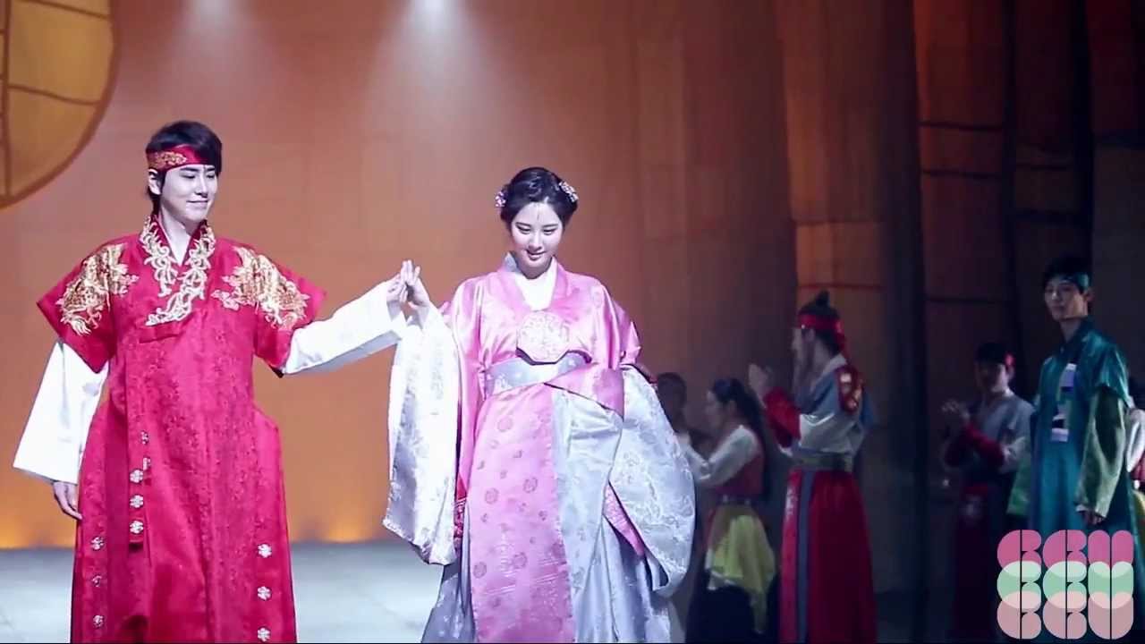 140210 - 140211 Kyuhyun & Seohyun Beautiful Moment