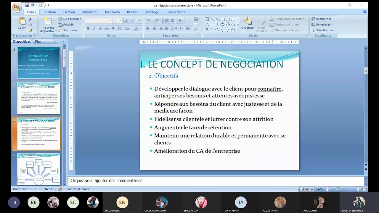 La négociation commerciale - Techniques de vente et de négociation