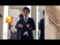 もうちょっとで成人式だからママと一緒に一足早めにスーツを選んできた