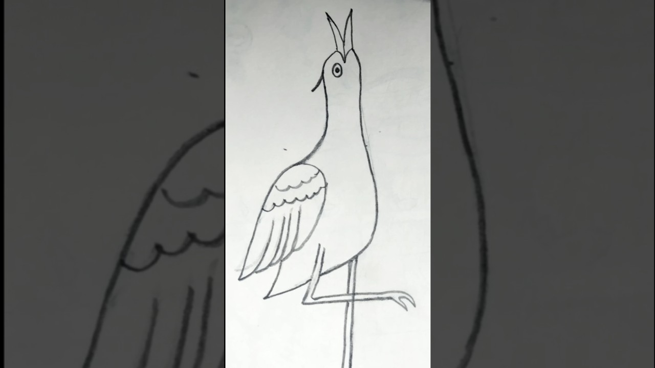 4 se banaye duck 🦆 drawing 