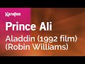Prince ali  aladdin 1992 film robin williams  karaoke version  karafun