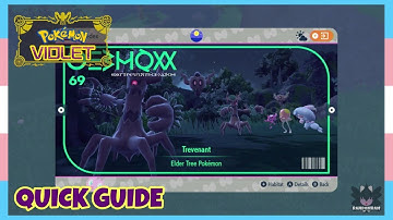 Where To Catch Trevenant In Pokemon Scarlet & Violet *The Teal Mask* | Location Quick Guide