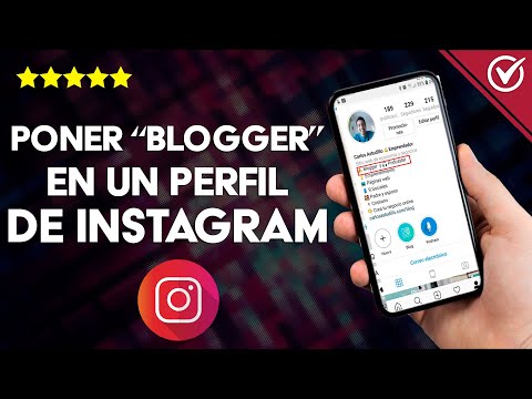 ¿Cómo poner ‘Blogger’ en un perfil de INSTAGRAM? | Cuenta profesional