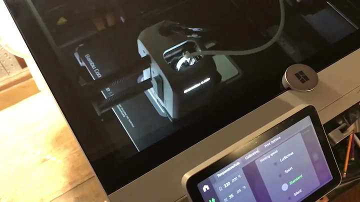 BambuLab X1 Carbon first print