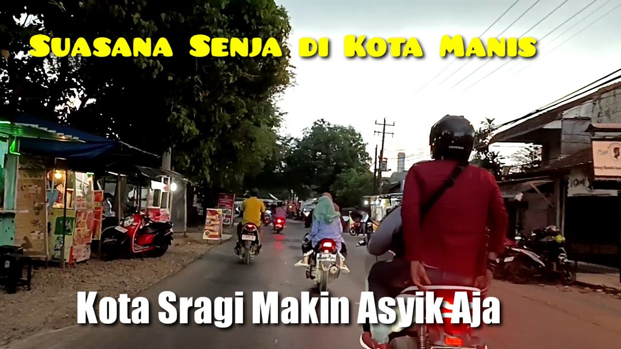 Menikmati Senja di Kota Sragi