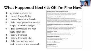 Panel: securing, finding, choosing an internship for HCDE PhD students